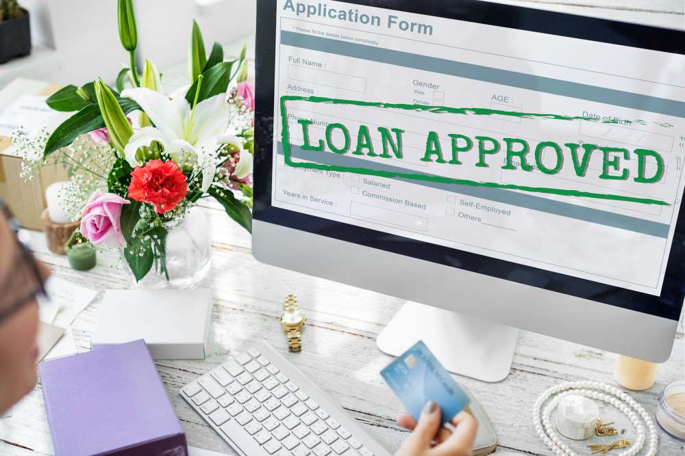 Personal loans in Dubai for expats with loan approval concept